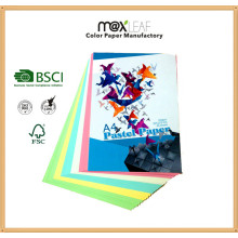 Papel colorido de la copia para la fábrica directa del papel del color sin procesar del libro